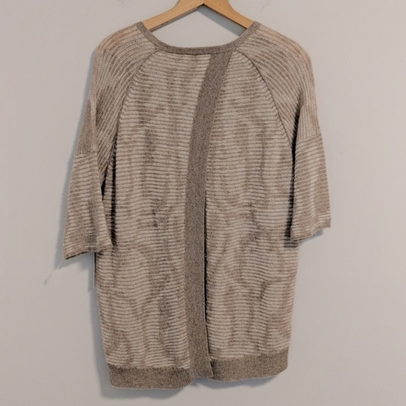 White + Warren 100% Cashmere v-neck oversized sweater size small - Picture 7 of 11